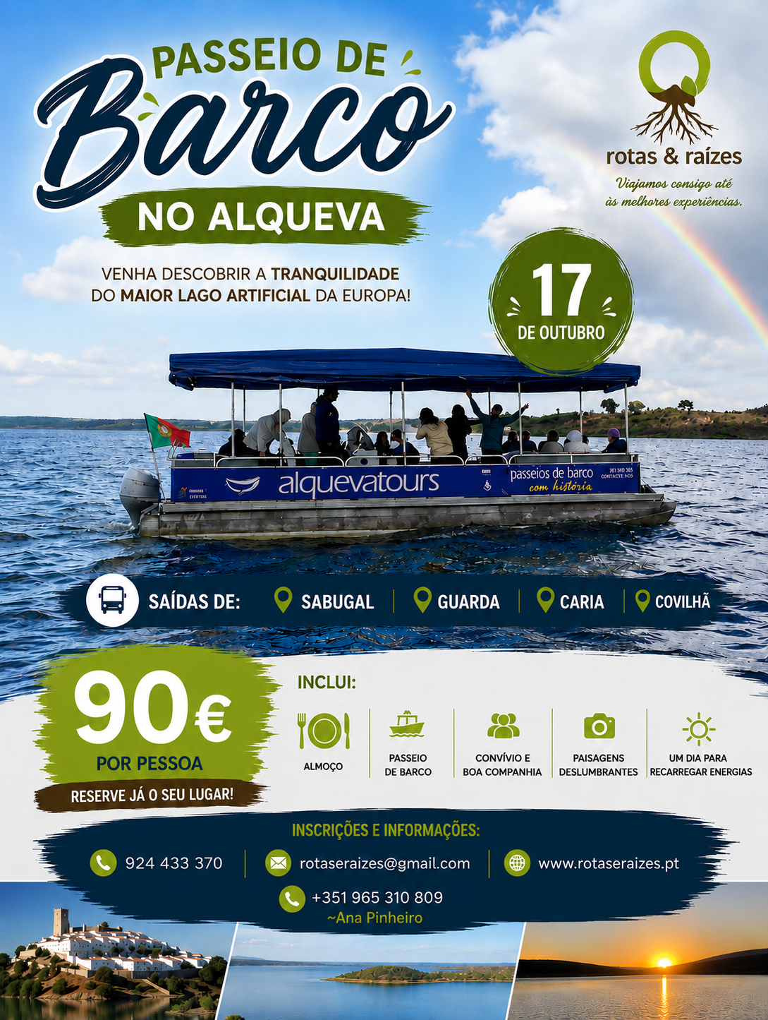 Passeio de Barco | Alqueva
