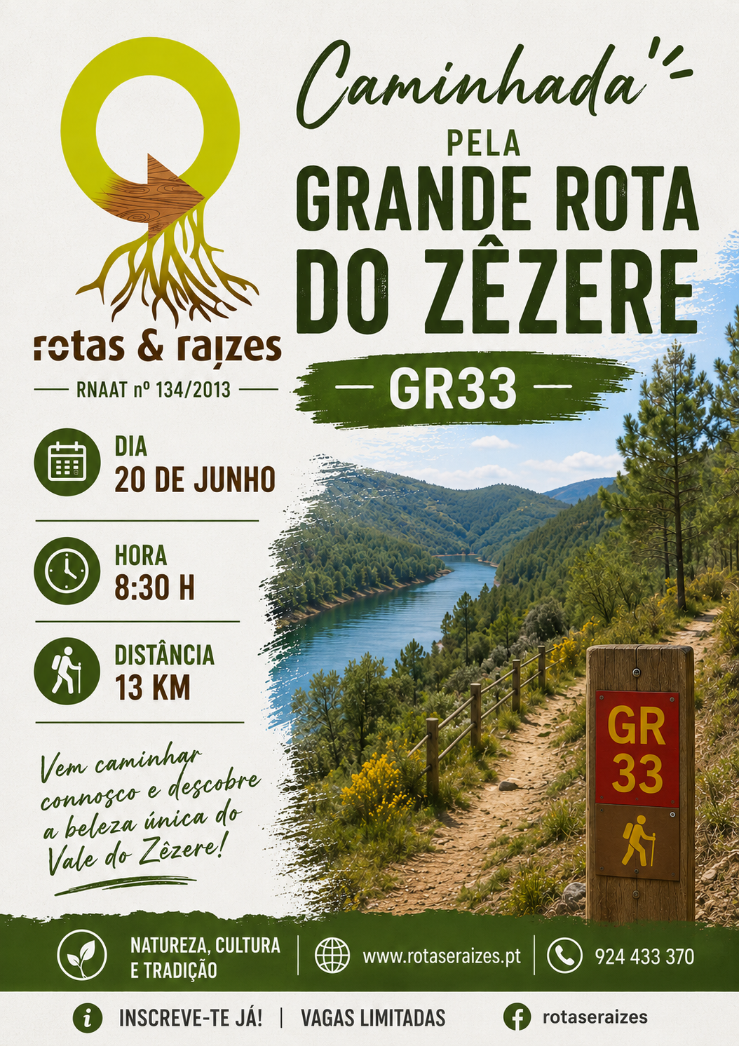 Caminhada pela Grande Rota do Zêzere – GR33