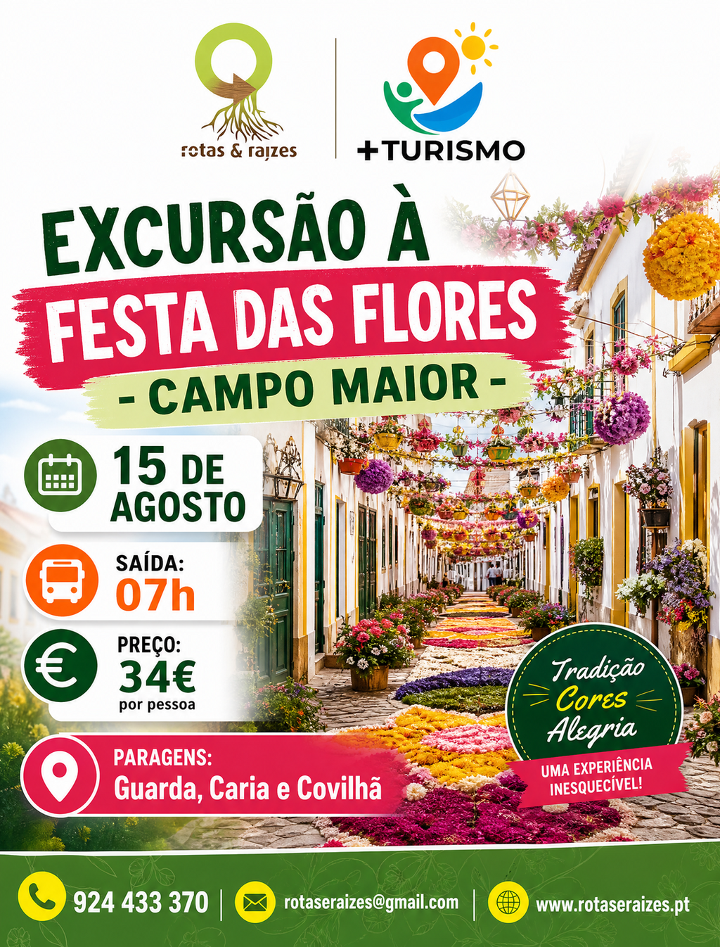 Festa das Flores em Campo Maior | 15 de Agosto